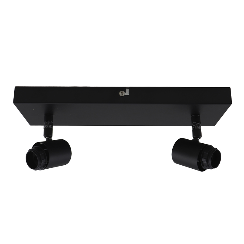 Aluminium ceiling cap black, Rika