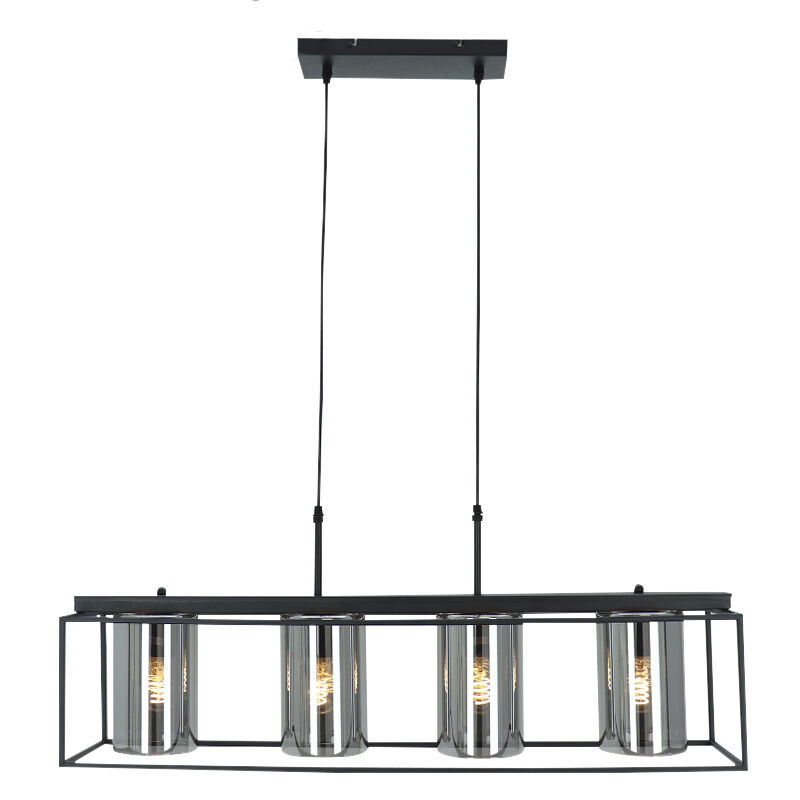Modern pendant light black, Jessa