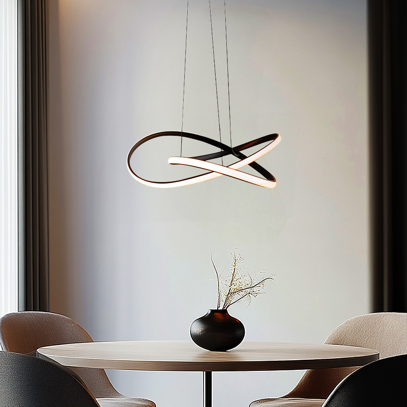 Design pendant light black, Tanya, 21W, 2700K LED