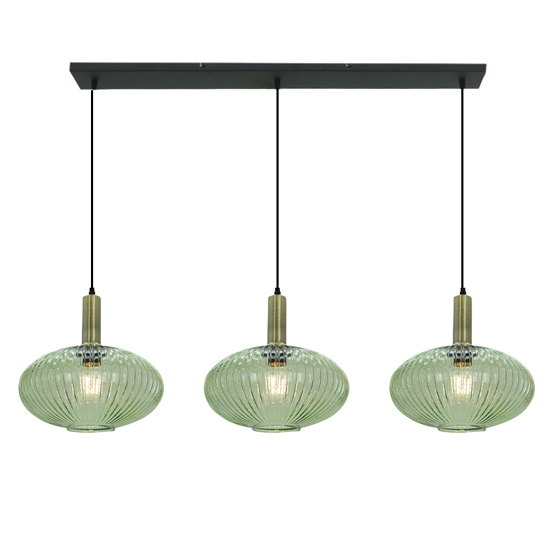 Retro pendant light green, Charlois