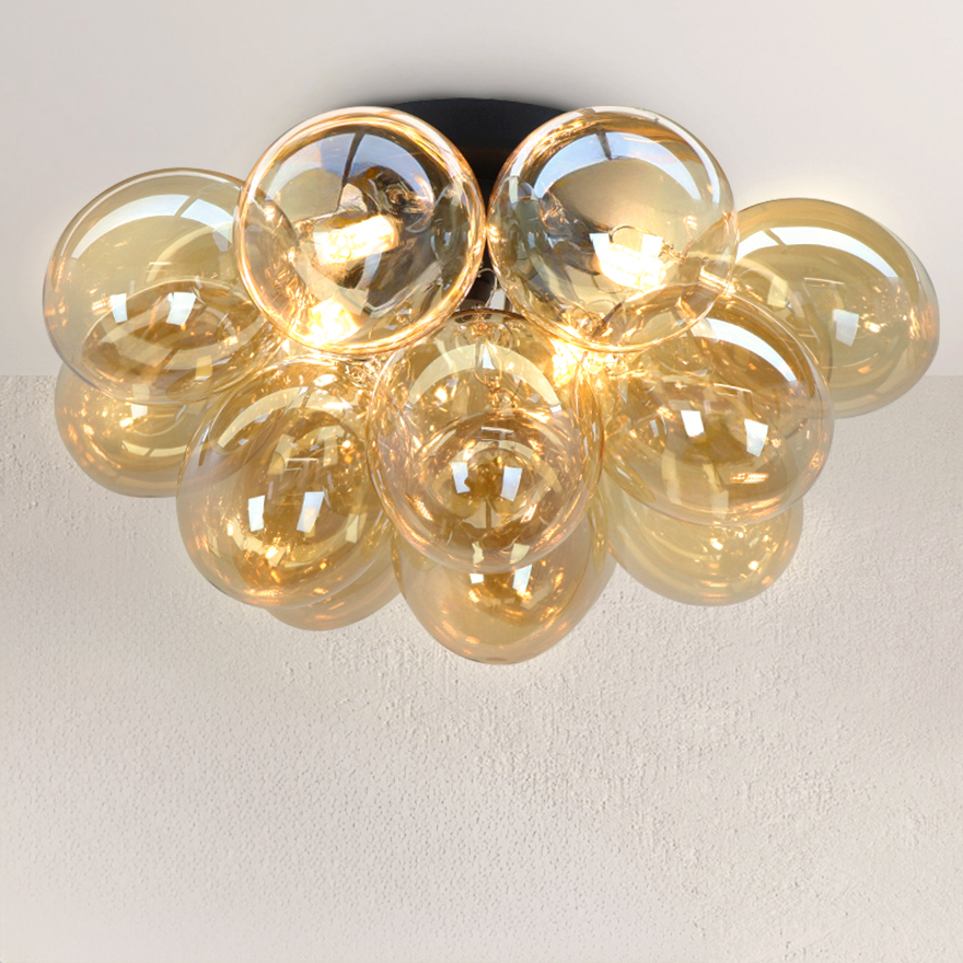 Design ceiling light amber, Cyril