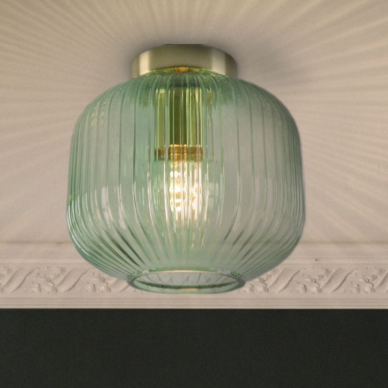 Retro ceiling light green, Charlois