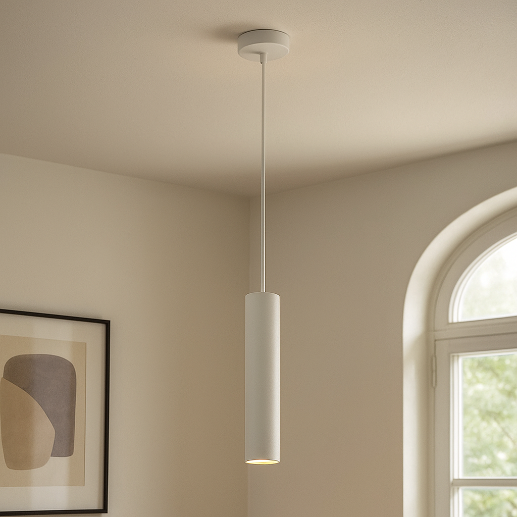 Modern pendant light white, Nadi