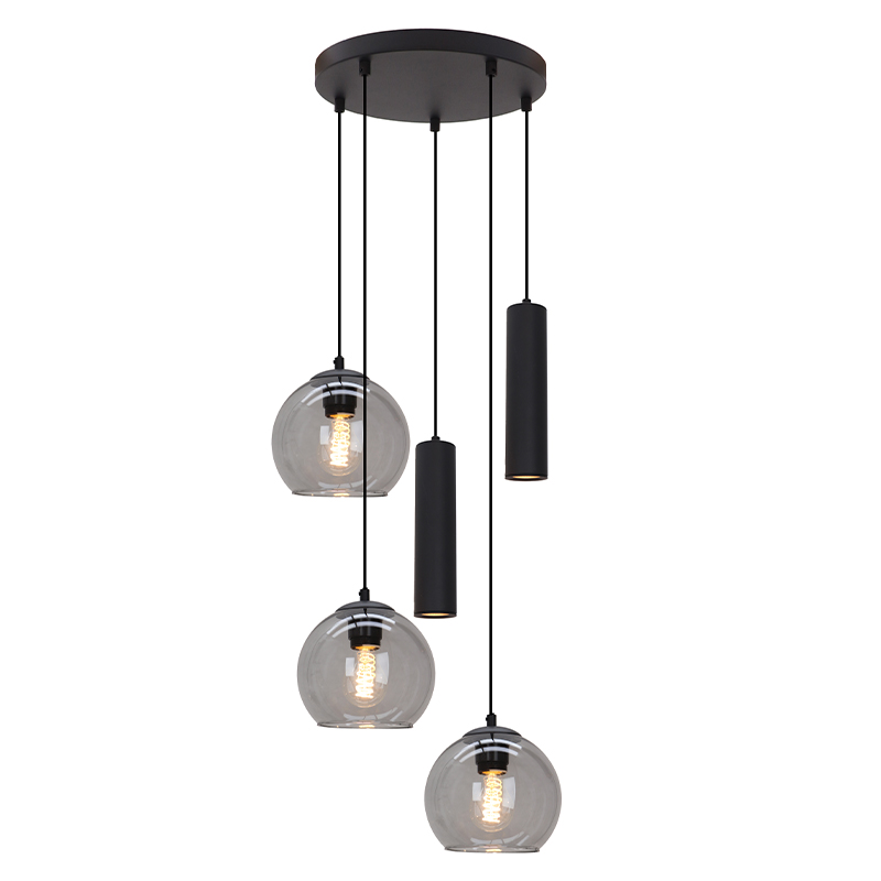 Modern pendant light black, Gianni