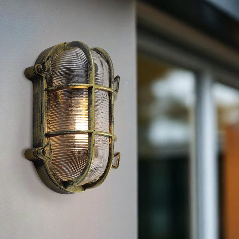 Industrial outdoor light black, Juanita, IP44