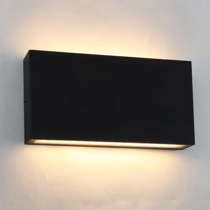 Modern outdoor light black, Cailey, 10W, 3000K LED, IP54
