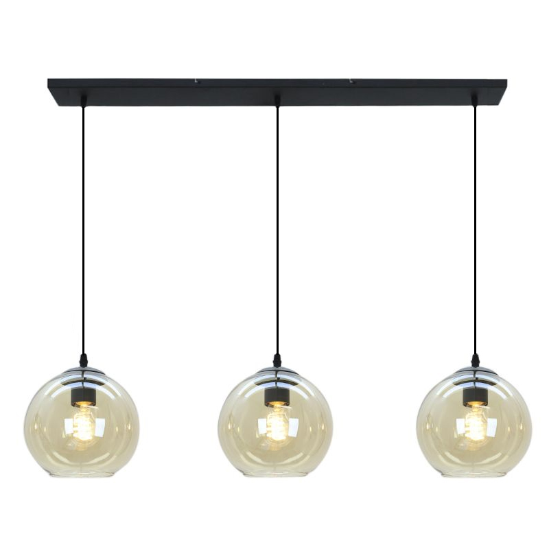 Design pendant light amber, Giada