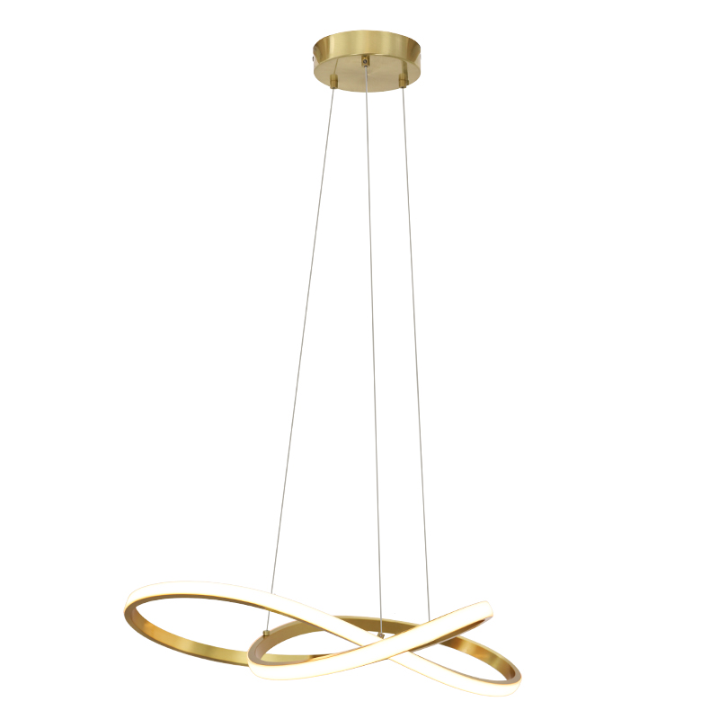 Design pendant light brass, Tanya