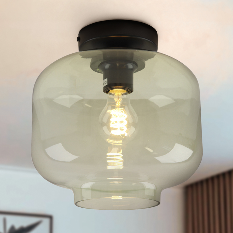 Retro ceiling light green, Anniek