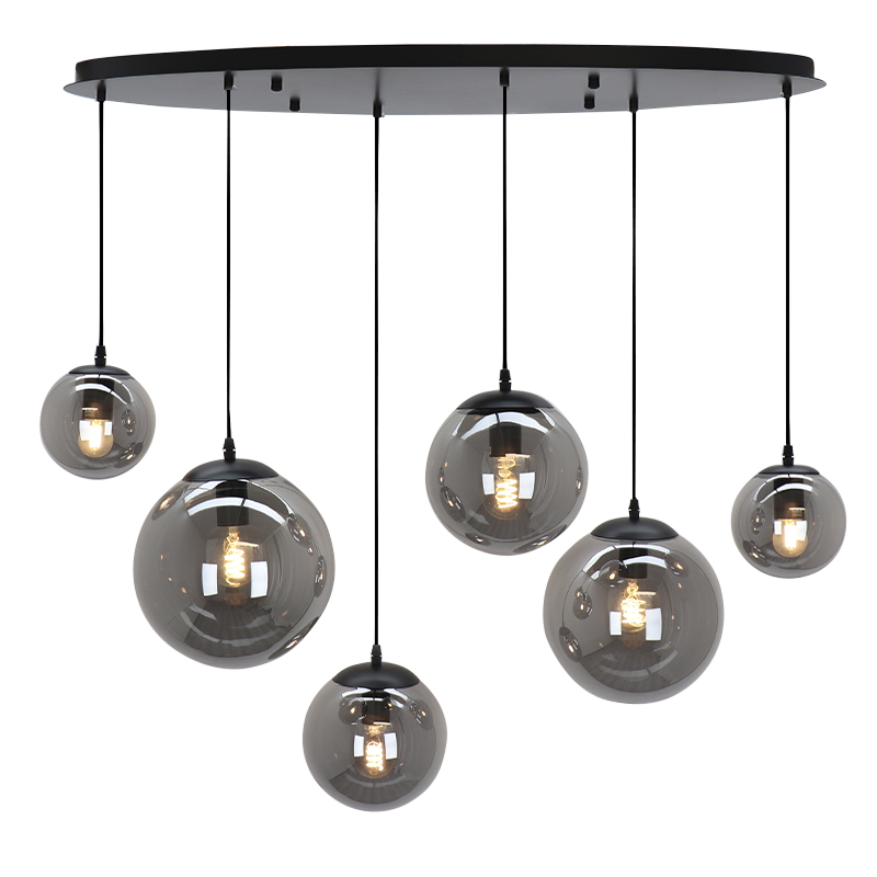 Design pendant light grey, Dolf