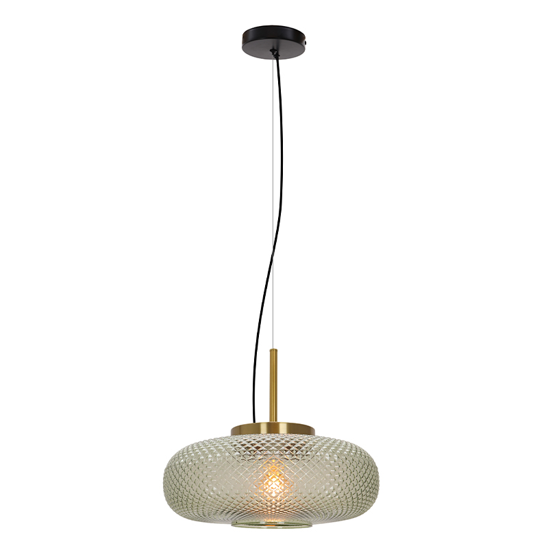 Retro pendant light green, Johnson