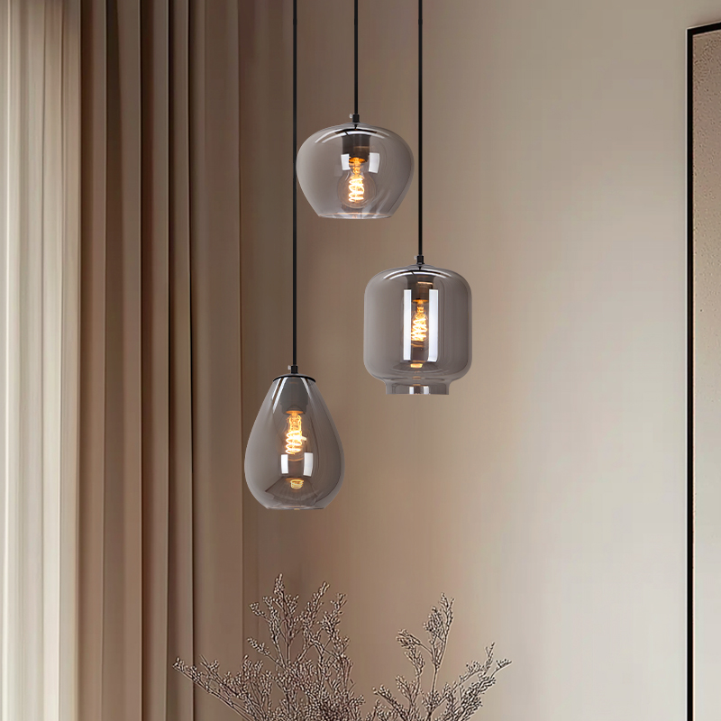 Modern pendant light grey, Caia