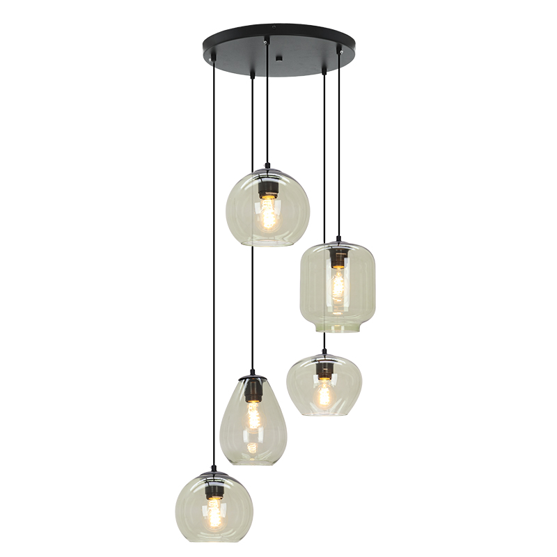 Modern pendant light green, Caia