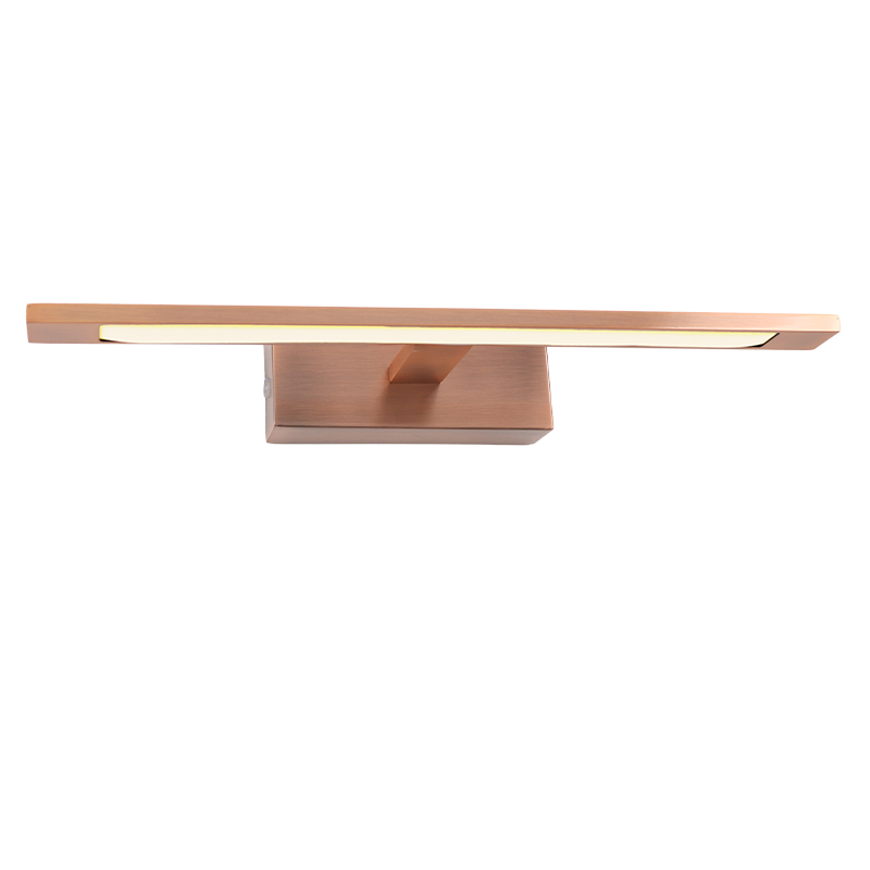 Modern bathroom wall light copper, Steffy, 6W, 2700K LED, IP44