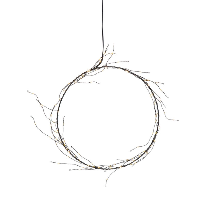 Hanging Christmas lighting 24 cm, 95 Leds, with plug