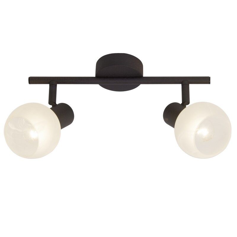 Glass ceiling spotlight brown, Bertus