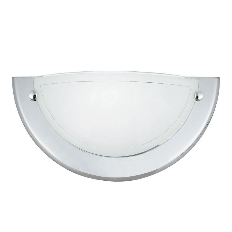 Glass wall light chrome, Angely