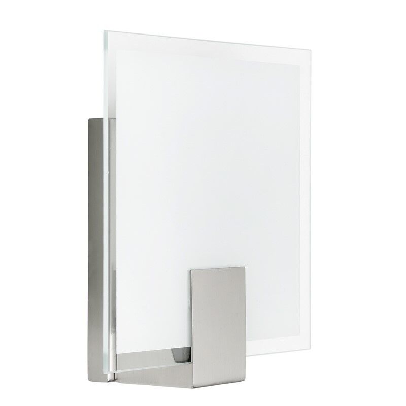 Glass wall light chrome, Bridget