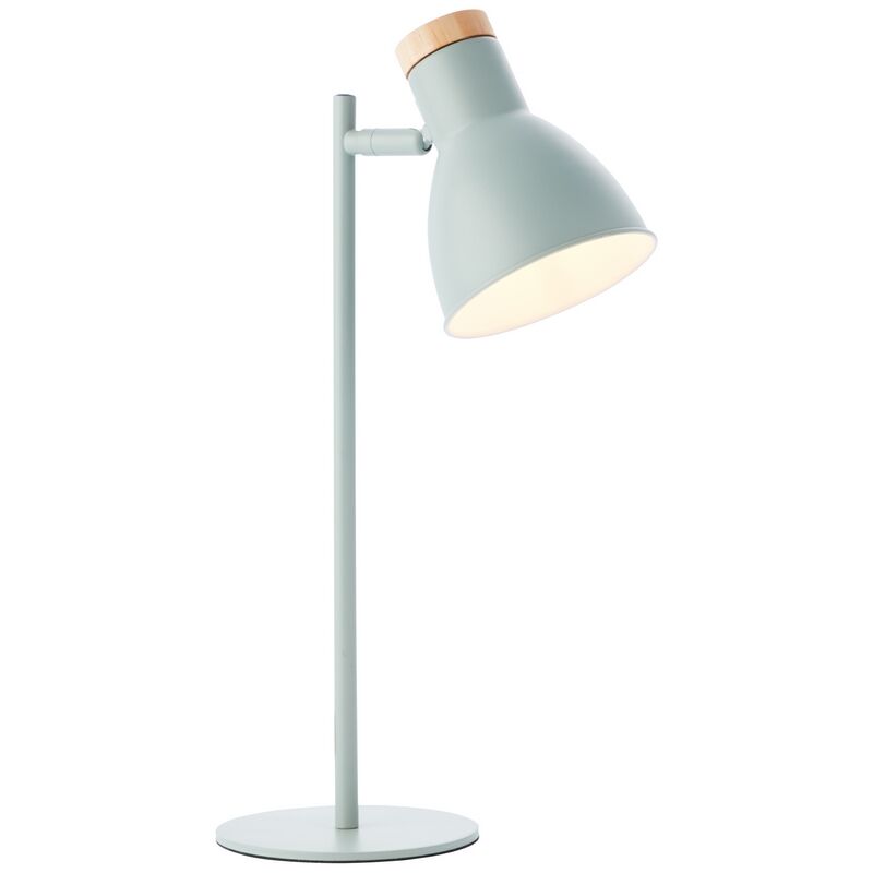 Wood table lamp green, Malu
