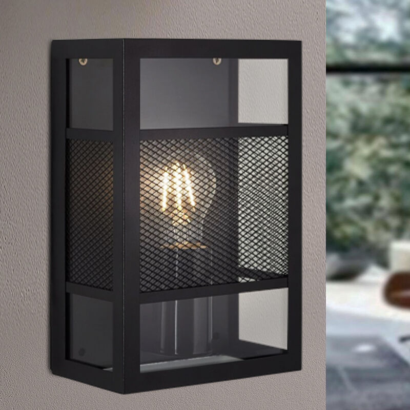 Industrial outdoor light black, Ramla, IP44