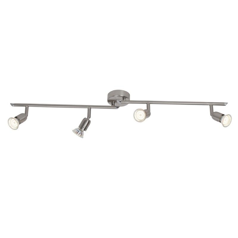 Metal ceiling spotlight chrome, Hayo, 50W, 3000K LED