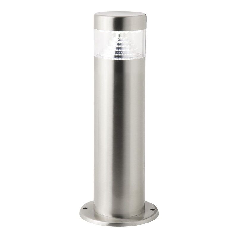 Plastic outdoor light chrome, Samuel, 1W, 6500K LED, IP44