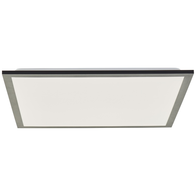 Modern LED panel ceiling light black, Usman, 24W, 4000K LED