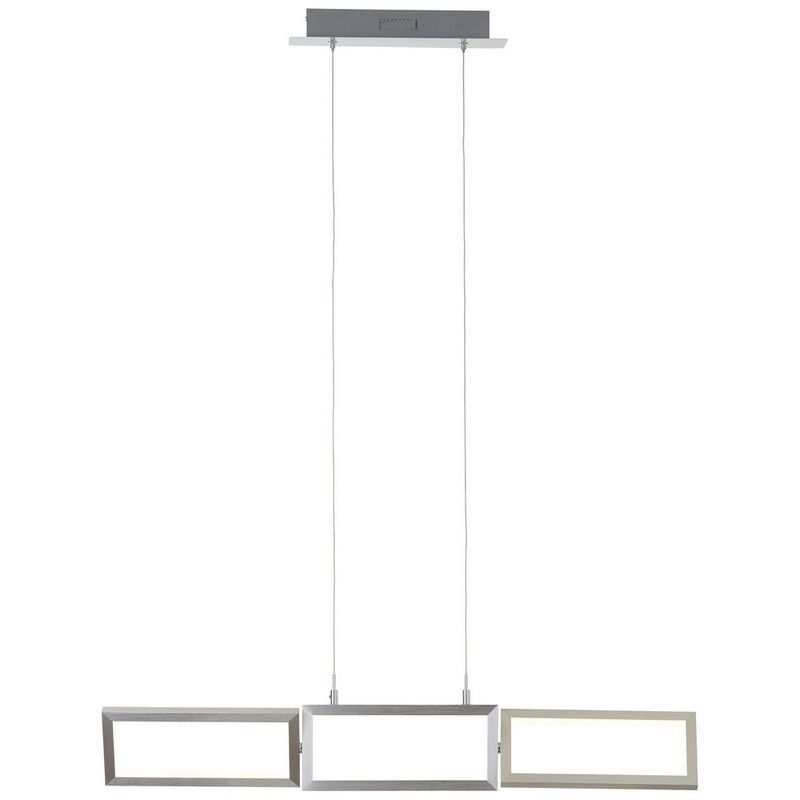 Modern pendant light silver, Sara, 30W, 3000K LED