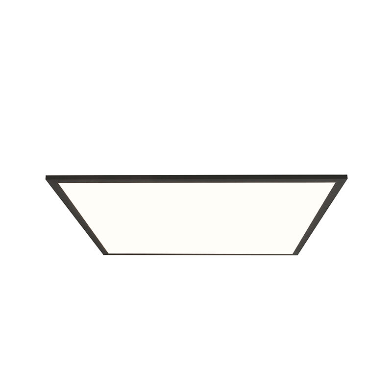 Modern LED panel ceiling light black, Bojan, 40W, 4000K LED