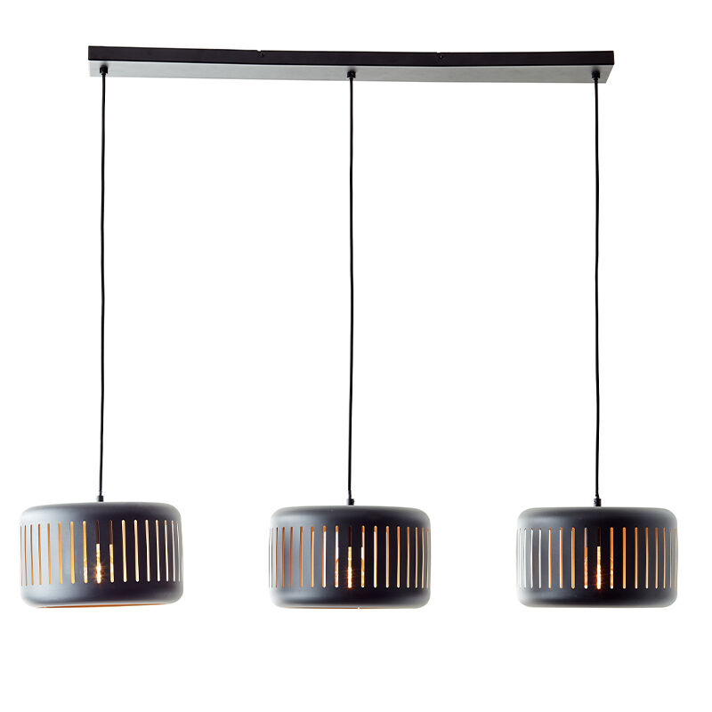 Industrial pendant light black, Veronika