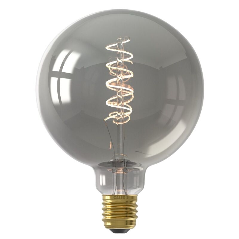 Dimmable Calex E27 LED filament bulb grey, 4W, 1800K
