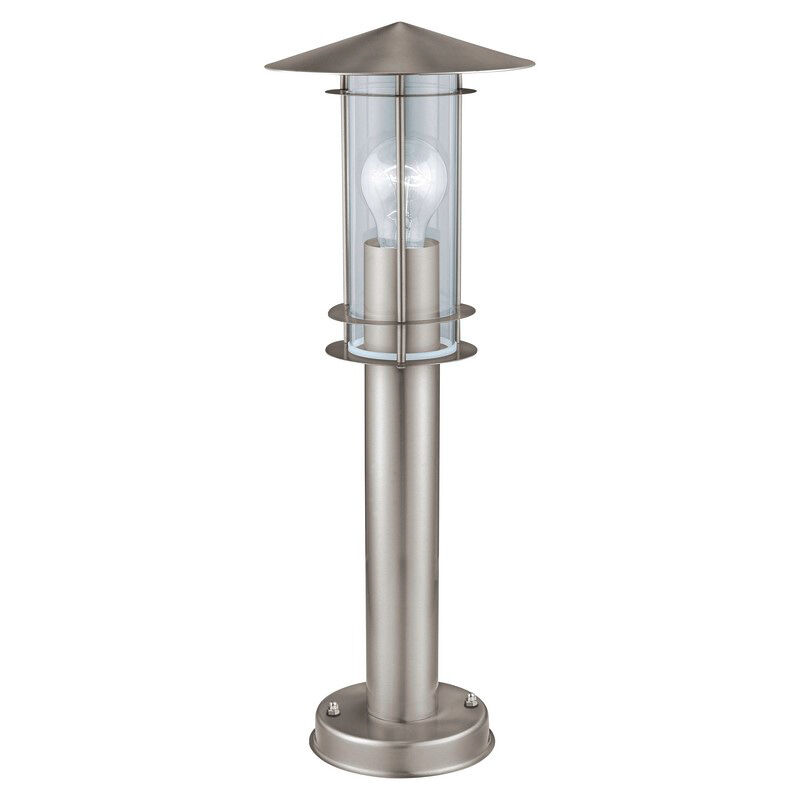 Silver modern outdoor light stainless steel, Arabella, IP44