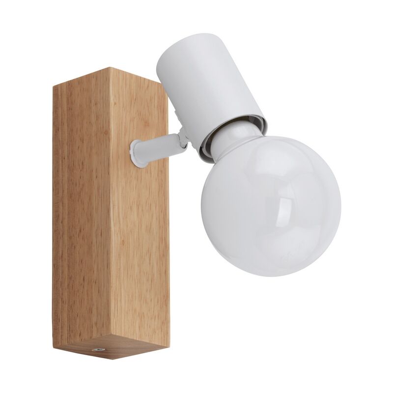 Wood ceiling spotlight brown, Anton