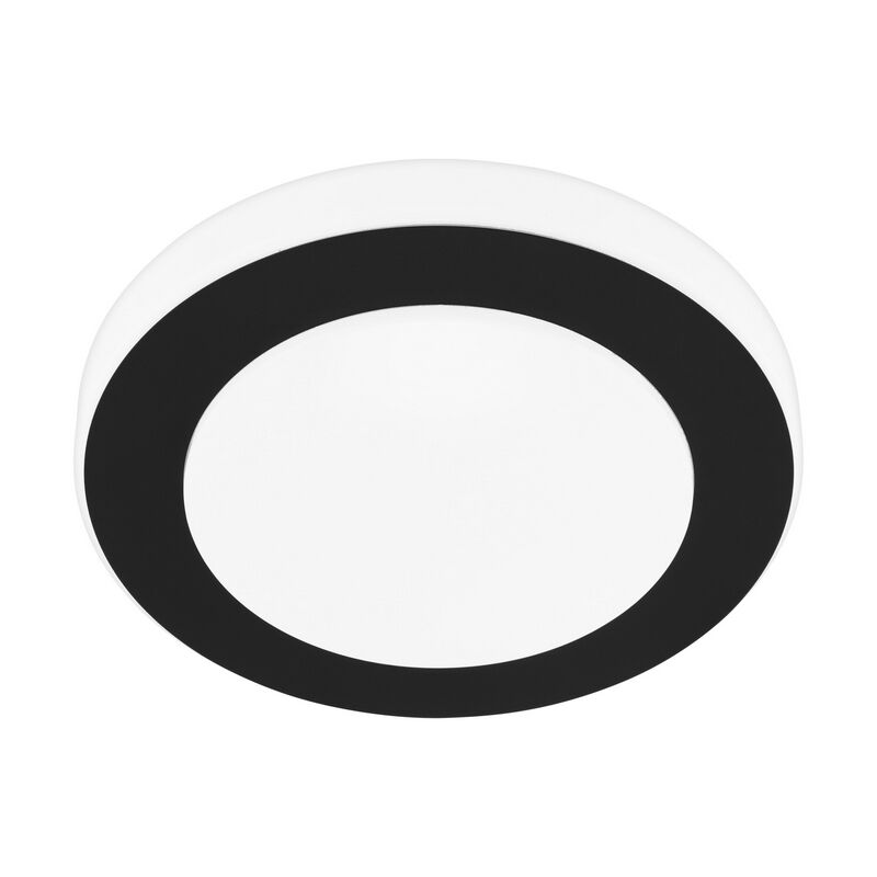 White flush ceiling light steel, Amina, 11W, 3000K LED, IP44