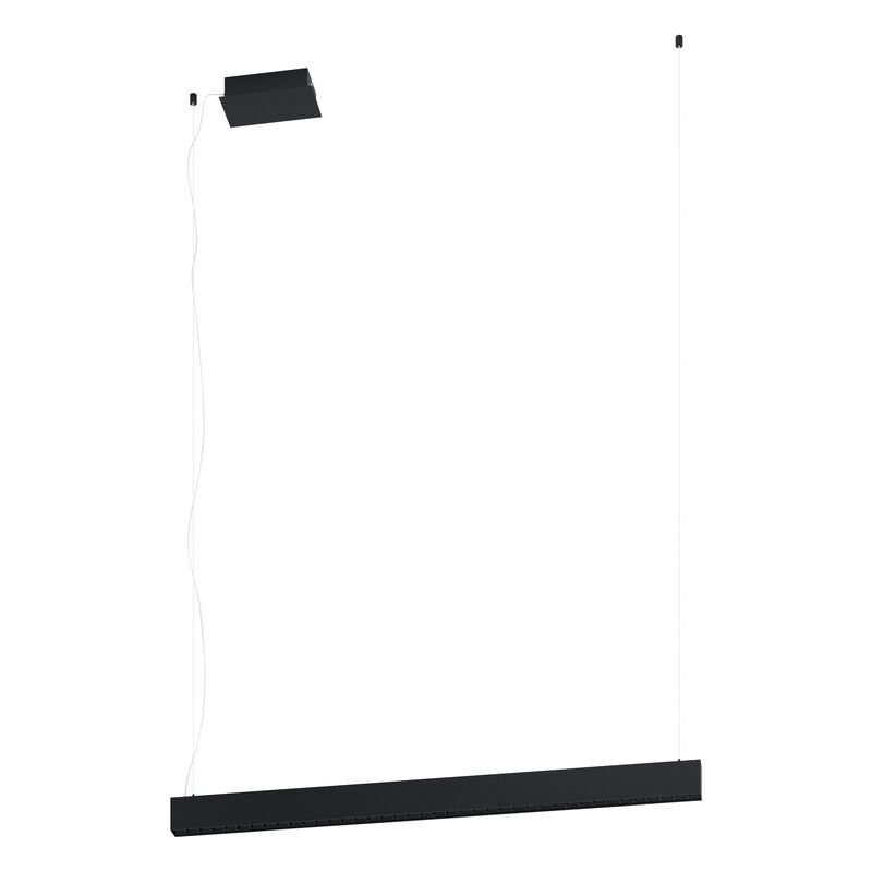 Black modern pendant light steel, Varun, 31W, 3000K LED