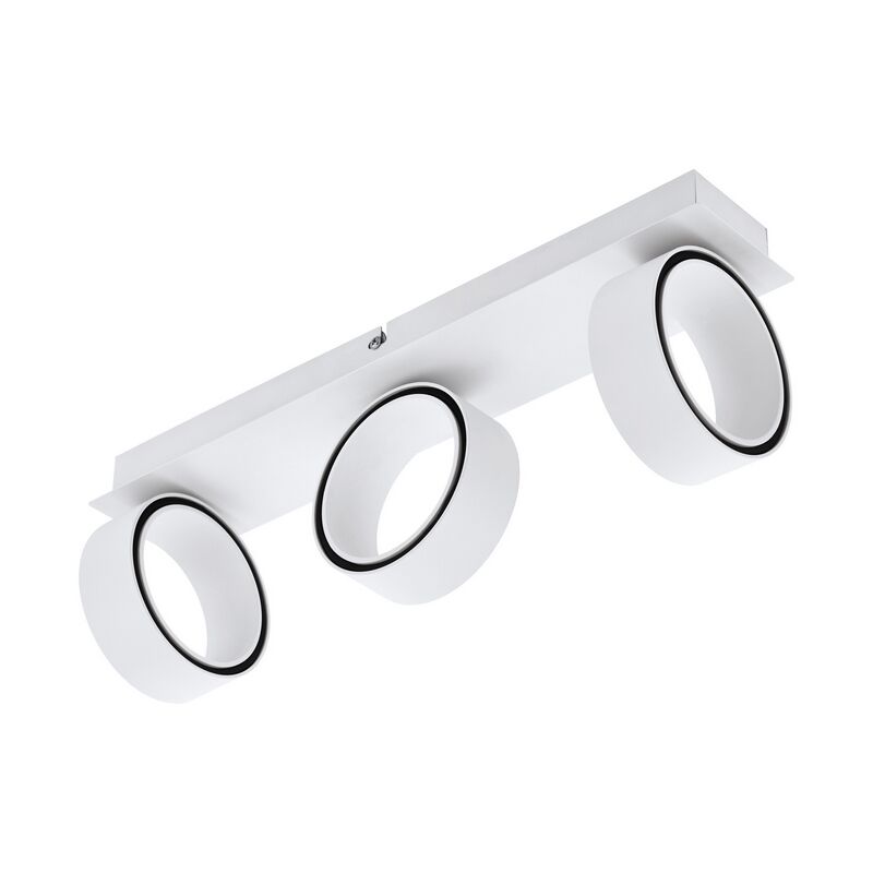 Chrome modern ceiling spotlight aluminium, Gabi, 5W, 3000K LED