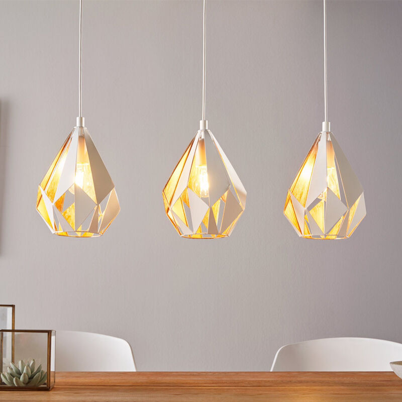 White design pendant light metal, Acri