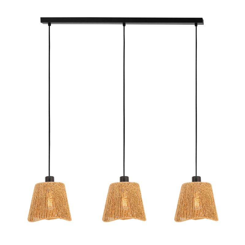 Paper pendant light brown, Jitze