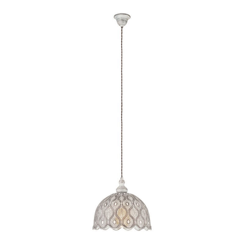 White oriental pendant light steel, Abdelrahman