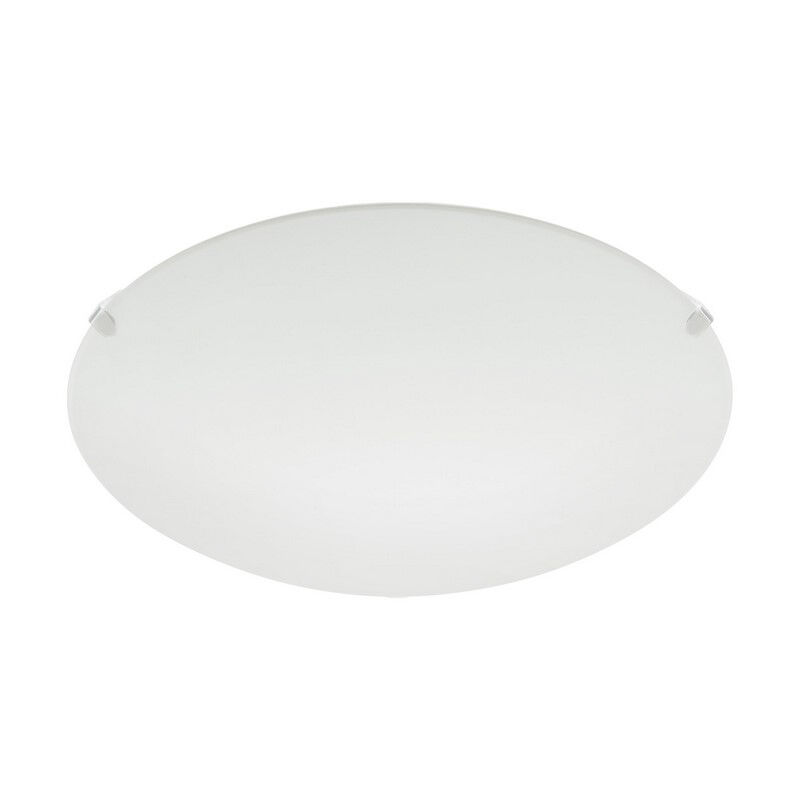 White flush ceiling light glass, Bada