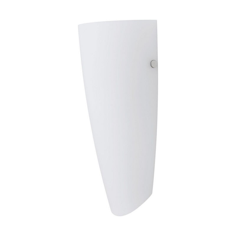 Nickel design wall light glass, Emir