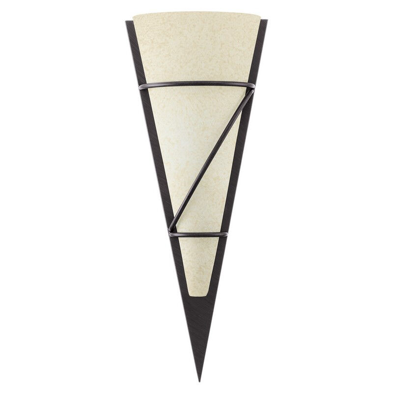 Brown design wall light glass, Gali