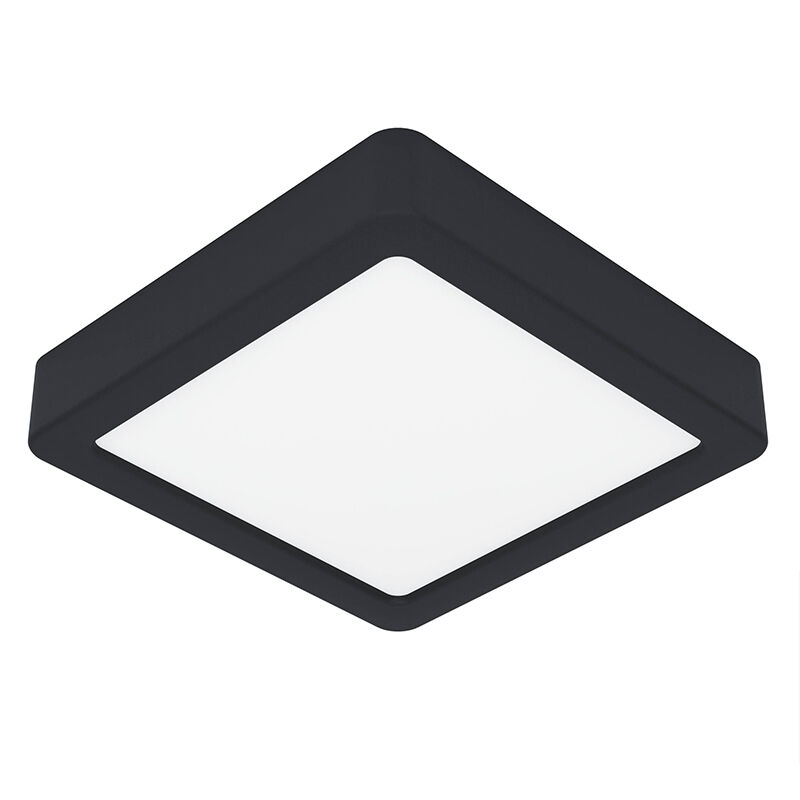 White flush ceiling light plastic, Geraldo, 11W, 3000K LED