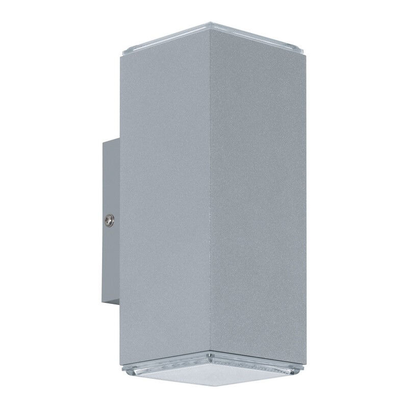 Silver modern outdoor light aluminium, Nadira, 4W, 3000K LED, IP44