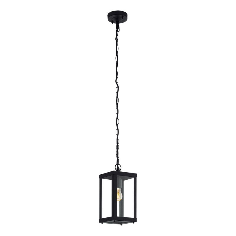 Black industrial outdoor light steel, Alihan, IP44