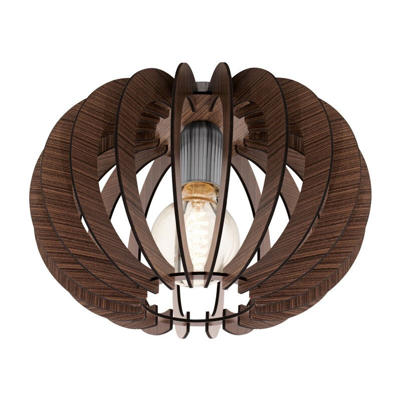 Brown design ceiling light wood, Kiran