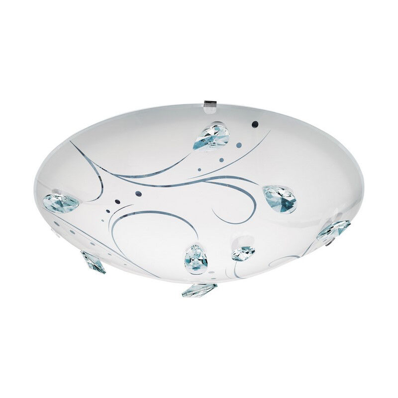 White ceiling light glass, Arsalan, 16W, 4000K LED