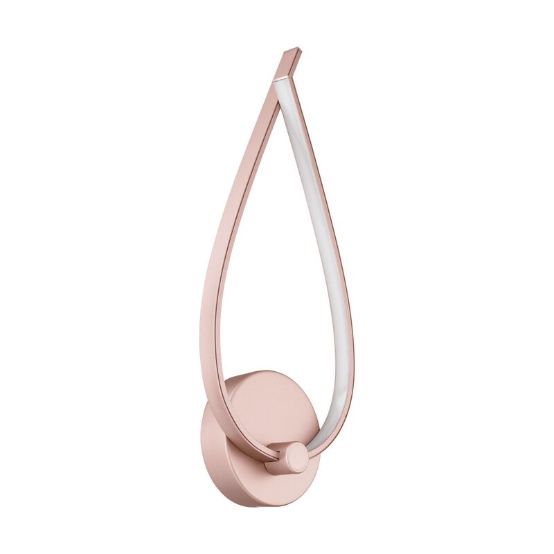 Golden design wall light aluminium, Josef, 11W, 3000K LED