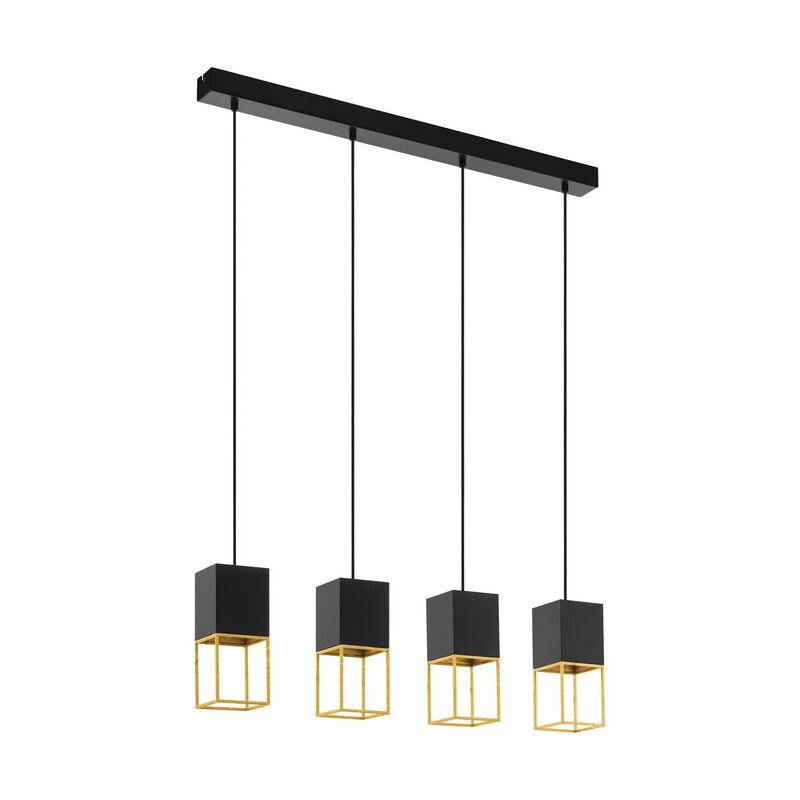 Golden modern pendant light steel, Jovanny