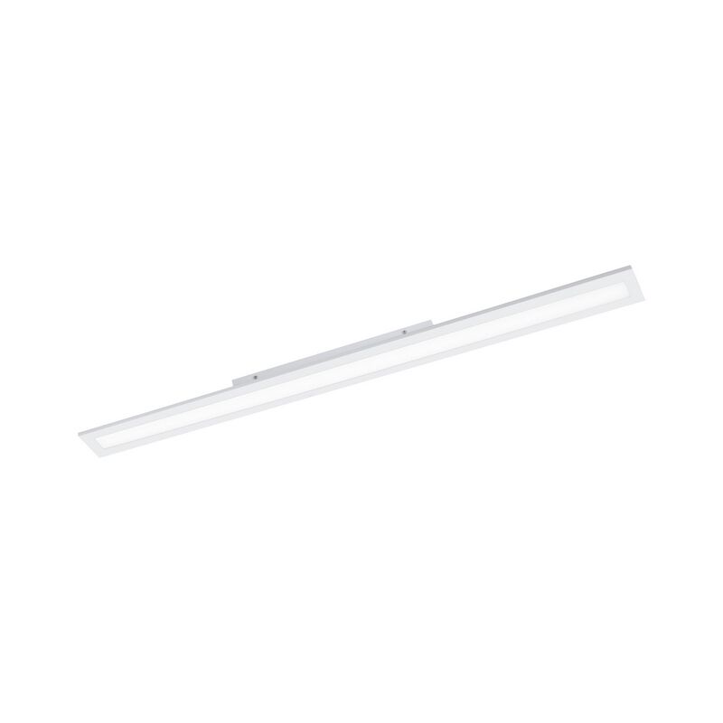 White modern flush ceiling light aluminium, Cathy, 36W, 4000K LED